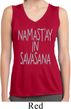 Namastay in Savasana Ladies Sleeveless Moisture Wicking Shirt