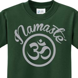 Namaste Om Kids Yoga Shirts
