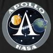 NASA Apollo Space Mission T-shirt - Black