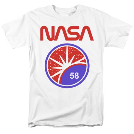 NASA "Stars" National Aeronautics & Space Administration White T-shirt