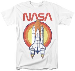 NASA Space Shuttle Circle T-Shirt - White