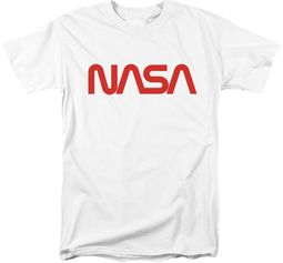 NASA Worm Logo T-Shirt - White