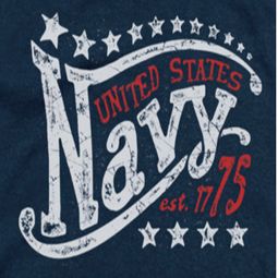 Navy Est 1775 Shirts