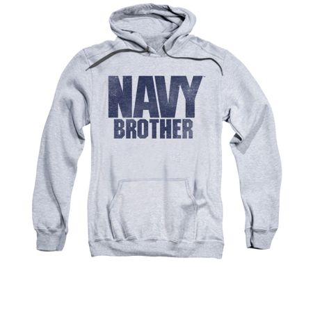 Navy Hoodie Navy Brother Athletic Heather Sweatshirt Hoody