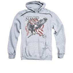 Navy Hoodie Navy Eagle Trident Athletic Heather Sweatshirt Hoody