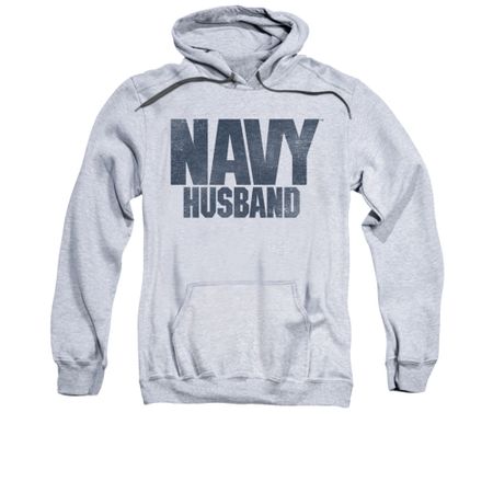 Navy Hoodie Navy Husband Athletic Heather Sweatshirt Hoody