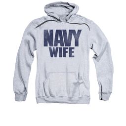 Navy Hoodie Navy Wife Athletic Heather Sweatshirt Hoody