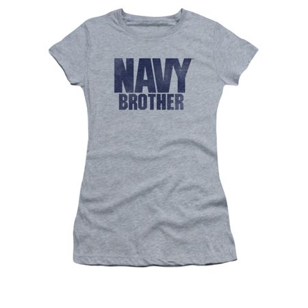 Navy Shirt Juniors Navy Brother Athletic Heather T-Shirt