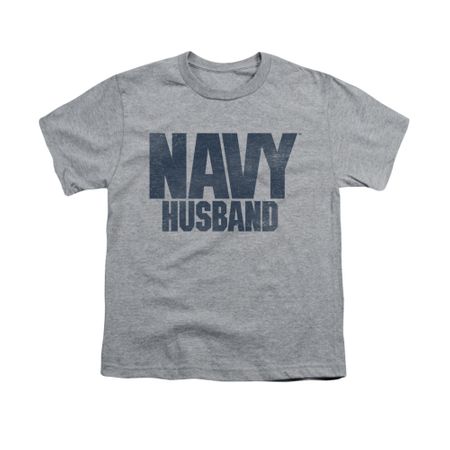 Navy Shirt Kids Navy Husband Athletic Heather T-Shirt