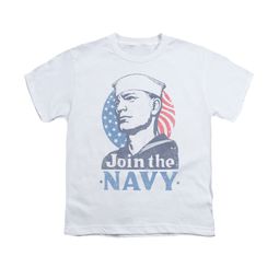Navy Shirt Kids Navy Join The Navy White T-Shirt Navy Shirt Kids Navy Join The Navy White T-Shirt