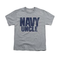 Navy Shirt Kids Navy Uncle Athletic Heather T-Shirt