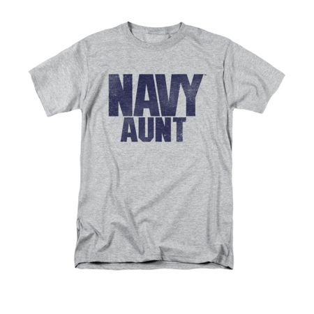Navy Shirt Navy Aunt Athletic Heather T-Shirt