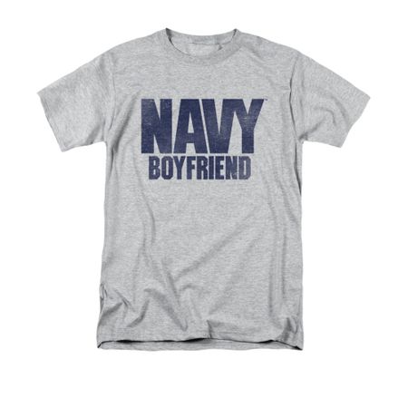 Navy Shirt Navy Boyfriend Athletic Heather T-Shirt