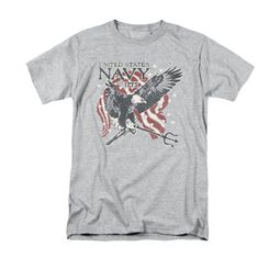 Navy Shirt Navy Eagle Trident Athletic Heather T-Shirt