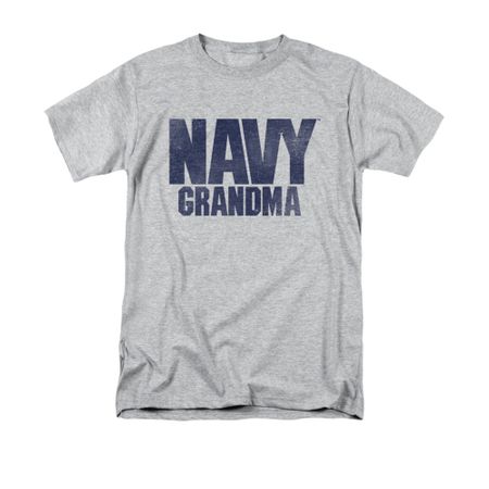 Navy Shirt Navy Grandma Athletic Heather T-Shirt