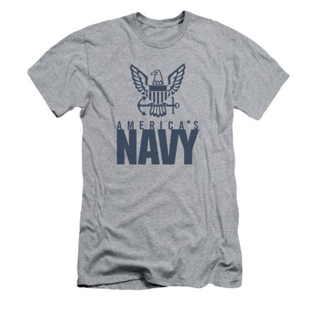 Navy Shirt Slim Fit America's Navy Athletic Heather T-Shirt