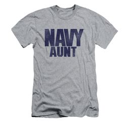 Navy Shirt Slim Fit Navy Aunt Athletic Heather T-Shirt Navy Shirt Slim Fit Navy Aunt Athletic Heather T-Shirt