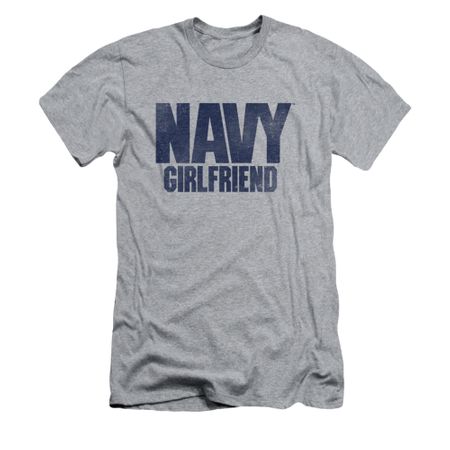 Navy Shirt Slim Fit Navy Girlfriend Athletic Heather T-Shirt