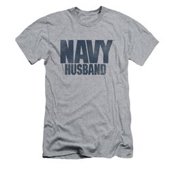 Navy Shirt Slim Fit Navy Husband Athletic Heather T-Shirt