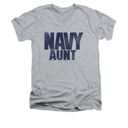 Navy Shirt Slim Fit V-Neck Navy Aunt Athletic Heather T-Shirt Navy Shirt Slim Fit V-Neck Navy Aunt Athletic Heather T-Shirt