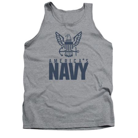 Navy Shirt Tank Top America's Navy Athletic Heather Tanktop