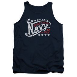 Navy Shirt Tank Top Est 1775 Navy Tanktop