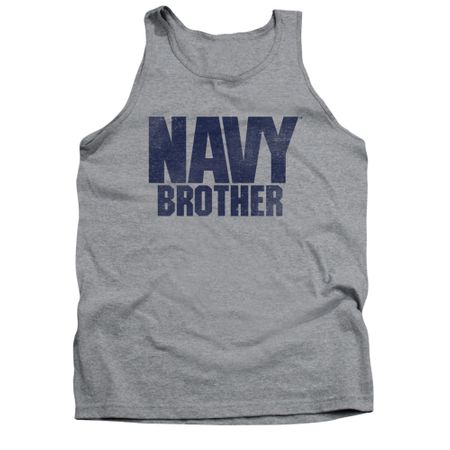 Navy Shirt Tank Top Navy Brother Athletic Heather Tanktop