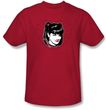 NCIS Adult T-shirt - Abby Heart TV Series Adult Red Tee Shirt