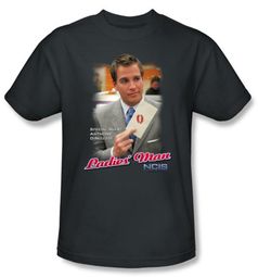 NCIS Adult T-shirt - Ladies Man "Anthony DiNozzo" Black Tee Shirt