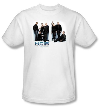 NCIS Adult T-shirt - White Room TV Series Adult White Tee Shirt