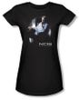 NCIS Juniors T-shirt - Gibbs Ponders Crime Drama Black Tee Shirt