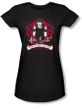 NCIS Juniors T-shirt - Goth Crime Fighters TV Series Black Tee Shirt