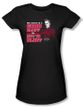 NCIS Juniors T-shirt - No Bluffing Crime Drama Black Tee Shirt