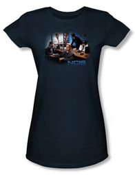 NCIS Juniors T-shirt - Original Cast Crime Drama Navy Tee Shirt
