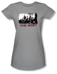 NCIS Juniors T-shirt - The Best Crime Drama Silver Tee Shirt
