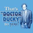 NCIS Kids T-shirt - Doctor Ducky Youth Carolina Blue Tee Shirt