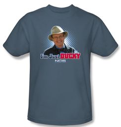 NCIS Kids T-shirt - Just Ducky TV Series Youth Slate Blue Tee Shirt