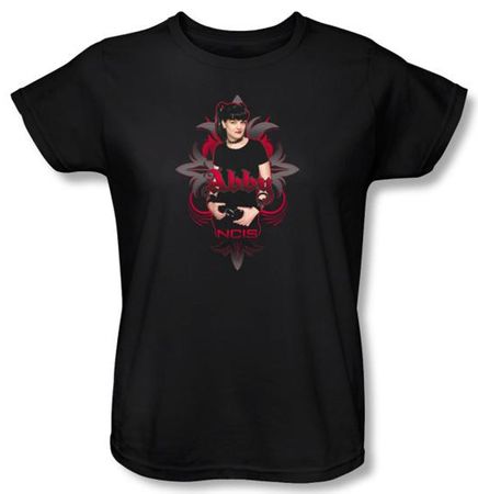 NCIS Ladies T-shirt - Abby Gothic Crime Drama Women's Black Tee Shirt
