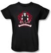 NCIS Ladies T-shirt - Goth Crime Fighter Women's Black Tee Shirt