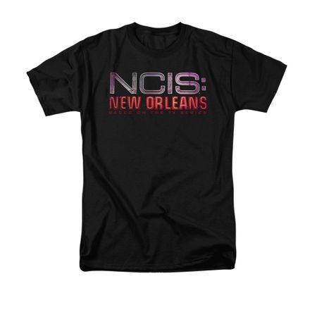 NCIS New Orleans Shirt Neon Sign Black T-Shirt