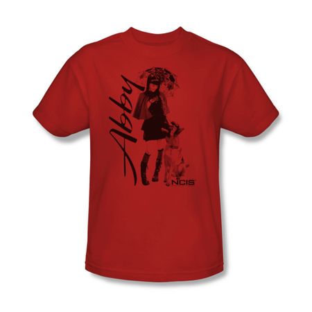 NCIS Shirt Abby and K9 Red T-Shirt