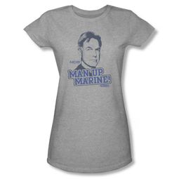 NCIS Shirt Juniors Man Up Athletic Heather T-Shirt NCIS Shirt Juniors Man Up Athletic Heather T-Shirt