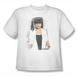 NCIS Shirt Kids Abby Skulls White T-Shirt