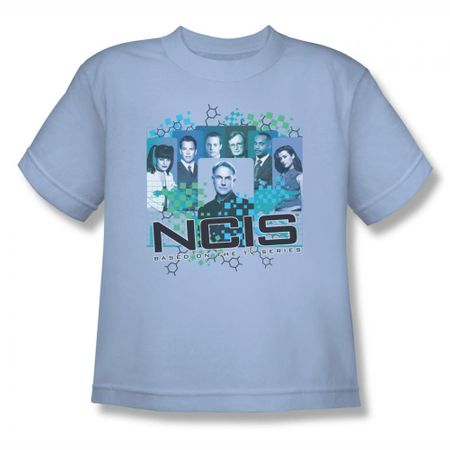 NCIS Shirt Kids Cast Light Blue T-Shirt