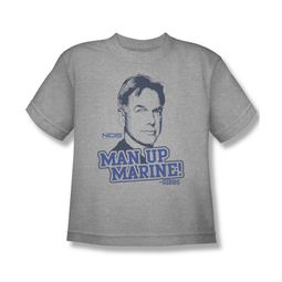 NCIS Shirt Kids Man Up Athletic Heather T-Shirt NCIS Shirt Kids Man Up Athletic Heather T-Shirt