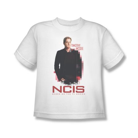 NCIS Shirt Kids Timothy Mcgee White T-Shirt