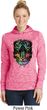 Neon Dripping Neon Tiger Ladies Moisture Wicking Hoodie