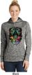 Neon Dripping Neon Tiger Ladies Moisture Wicking Hoodie