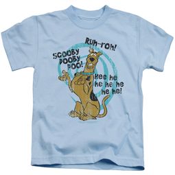 Clearance - Toddler Size Scooby Do QUOTED T-shirt - Light Blue