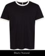 Next Level 3604 Cotton Ringer T Shirt for Adults